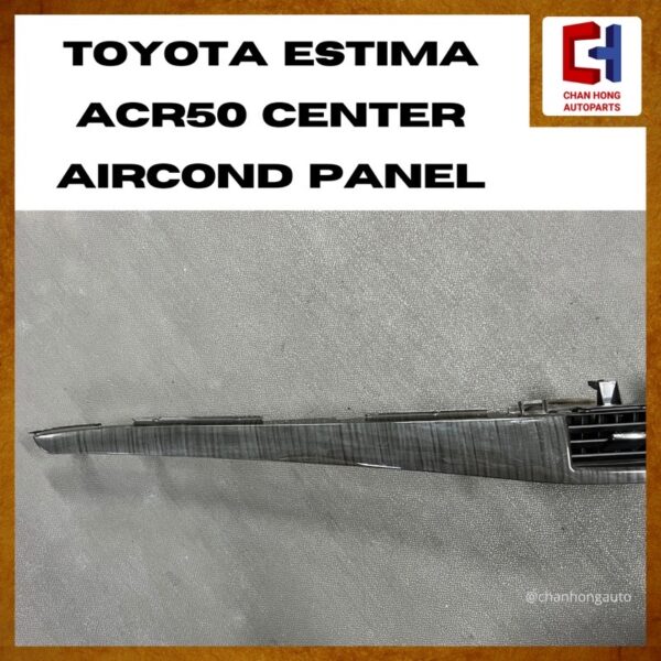 Toyota Estima ACR50 Center Aircond Panel [Original from Japan][Used] - Image 3