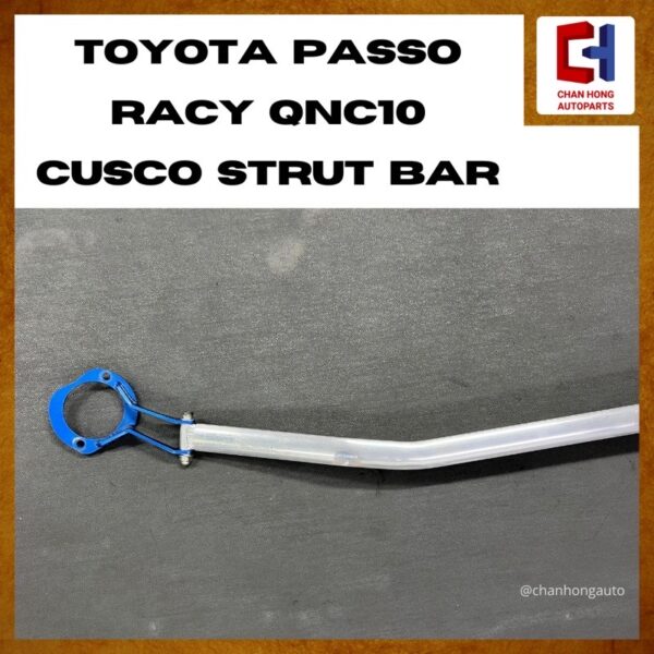 Toyota Passo Racy QNC10 CUSCO Strut Bar [Original from Japan][Used] - Image 2