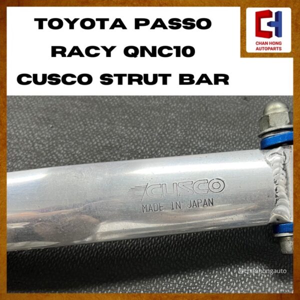 Toyota Passo Racy QNC10 CUSCO Strut Bar [Original from Japan][Used] - Image 4