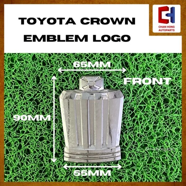 Toyota Crown Emblem Logo [Original][Used] - Image 2