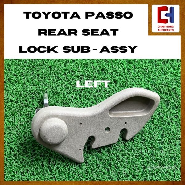 Toyota Passo Rear Seat Lock Sub-Assy 72603-B2010/72604-B2010 [Original from Japan][Used] - Image 5
