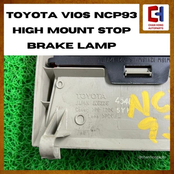 Toyota Vios NCP93 High Mount Stop Brake Lamp [Original from Japan][Used] - Image 4
