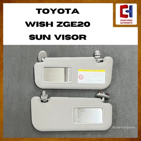 Toyota Wish ZGE20 Sun Visor/Sun Shade [Original from Japan][Used]