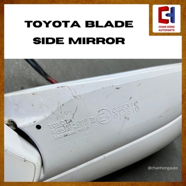 Toyota Blade Side Mirror [7 Pins][Original from Japan][Used] - Image 3