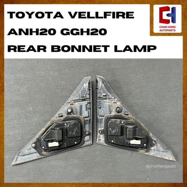 Toyota Vellfire ANH20 GGH20 Rear Bonnet Lamp KOITO 58-35 [Original from Japan][Used] - Image 2
