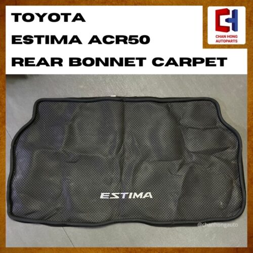 Toyota Estima ACR50 Rear Bonnet Carpet/Carpet Bonnet Belakang [Original from Japan][Used]