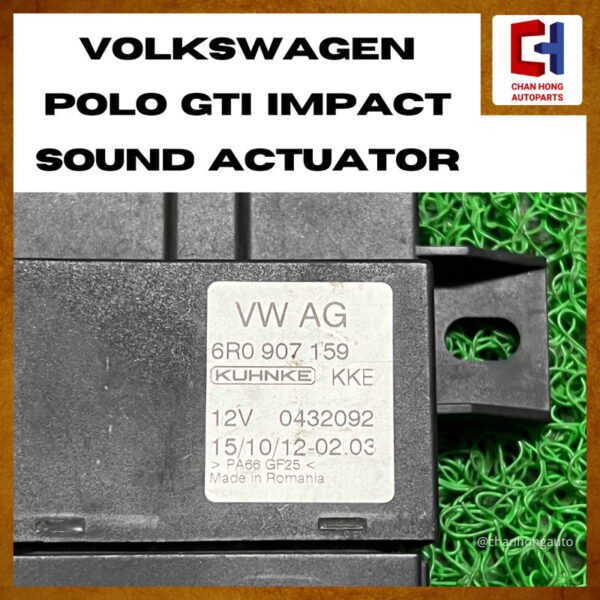 Volkswagen Polo GTI Impact Sound Actuator [6R0907159][Original from Romania][Used] - Image 3