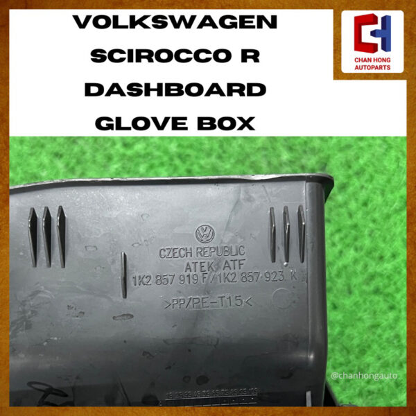 Volkswagen Scirocco R Dashboard Glove Box [1K2857919F / 1K2857923K][Original from Czechia][Used] - Image 4