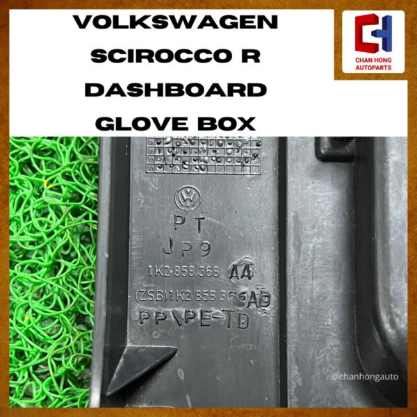 Volkswagen Scirocco R Dashboard Glove Box [1K2857919F / 1K2857923K][Original from Czechia][Used] - Image 5