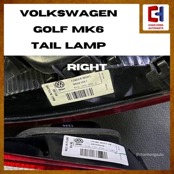 Volkswagen Golf MK6 Tail Lamp [Original from Poland][Used] - Image 6