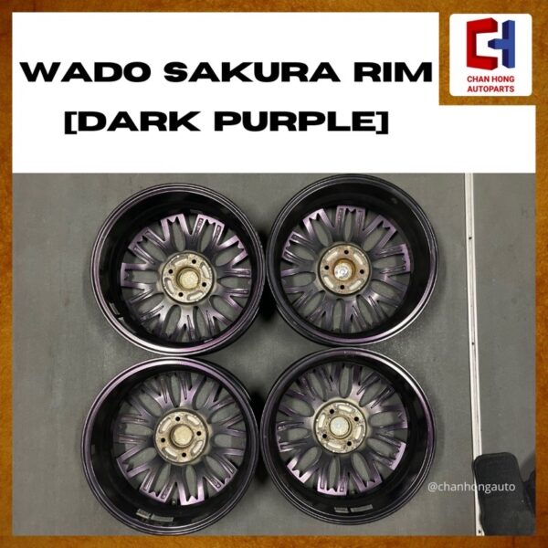 Wado SAKURA Rim [Dark Purple][Original from Japan][Used] - Image 2