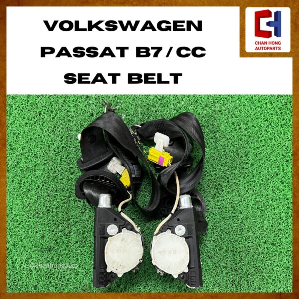 Volkswagen Passat B7/CC Seat Belt [3C1857705PRAA / 3C1857706RRAA][Original from Czech Republic][Used] - Image 3