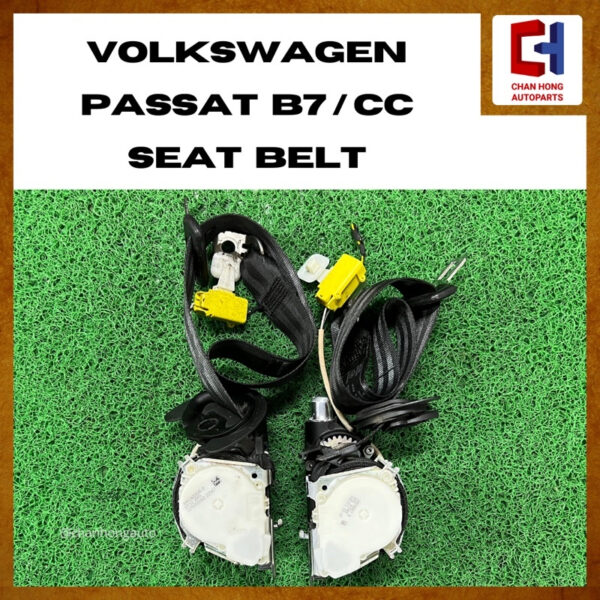 Volkswagen Passat B7/CC Seat Belt [3C1857705PRAA / 3C1857706RRAA][Original from Czech Republic][Used] - Image 4