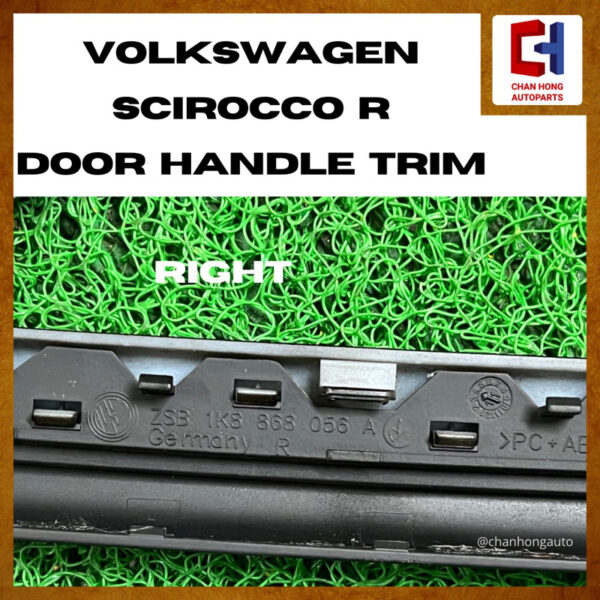 Volkswagen Scirocco R Door Handle Trim [1K8868055A / 1K8868056A][Original from Germany][Used] - Image 4