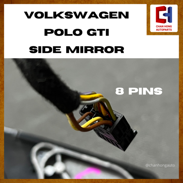 Volkswagen Polo GTI Side Mirror [8 Pins][OLSA 2766][Original from Japan][Used] - Image 7