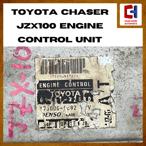 Toyota Chaser JZX100 / Mark II / Cresta Engine Control Unit ECU [89661-22800][Original from Japan][Used] - Image 2
