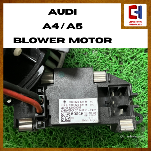 Audi A4 / A5 Blower Motor and Resistor [U0854003 / 8K0820521B][Original from Hungary][Used] - Image 7