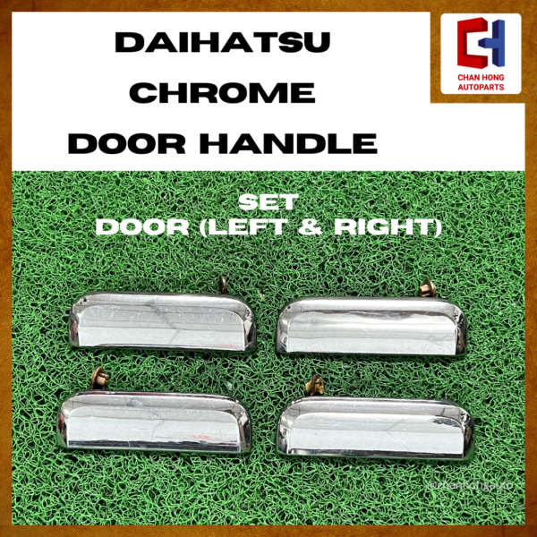 Daihatsu Move L9 / Perodua Kelisa / Kenari / Kembara Chrome Door Handle [Original from Japan][Used] - Image 3