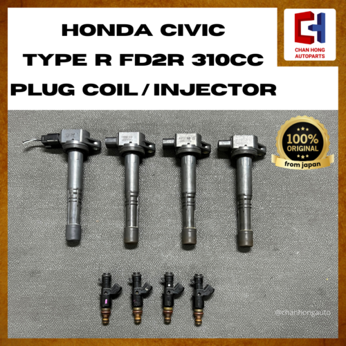 Honda Civic Type R FD2R 310cc Plug Coil / Injector [Original from Japan][Used]