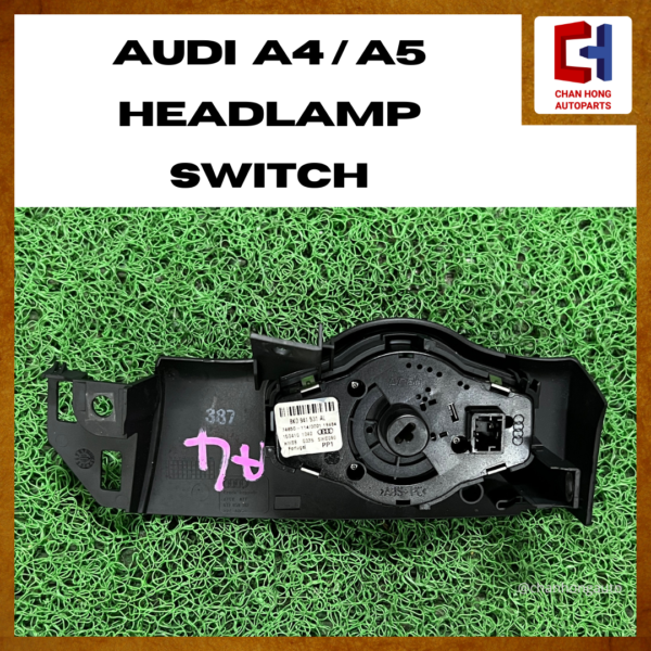 Audi A4 / A5 / S4 / S5 Headlamp Switch [8K0941531][Original from Portugal][Used] - Image 2