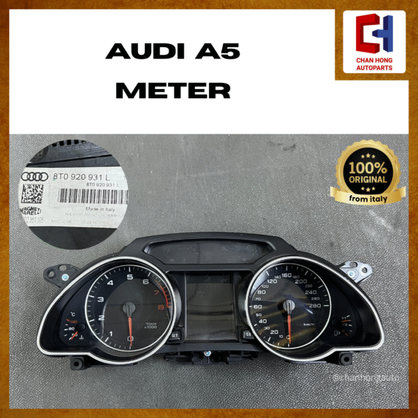 Audi A5 Meter [8T0920931T / 8T0920931L][Original from Italy 🇮🇹][Used] - Image 7