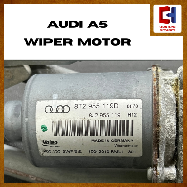 Audi A5 Front Wiper Motor [8T2955119D][Original from Germany][Used] - Image 2