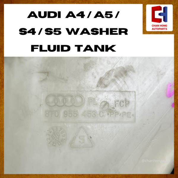 Audi A4 / A5 / S4 / S5 Washer Fluid Tank [8T0955453C][Original from Germany][Used] - Image 2