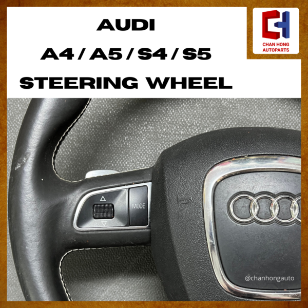 Audi A4 / A5 / S4 / S5 Steering Wheel [Paddle Shift][Original from Germany][Used] - Image 2
