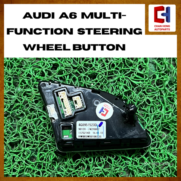 Audi A6 Multifunction Steering Wheel Button [4G0951523D][Original from Germany][Used] - Image 2