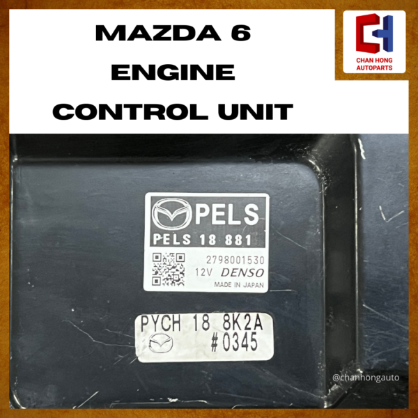 Mazda 6 Engine Control Unit [PELS 18 881][2798001530][Original from Japan][Used] - Image 2