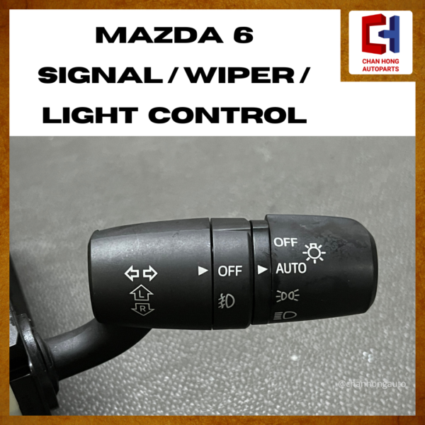 Mazda 6 Signal / Wiper / Light Control [Used] - Image 3