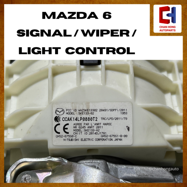 Mazda 6 Signal / Wiper / Light Control [Used] - Image 5