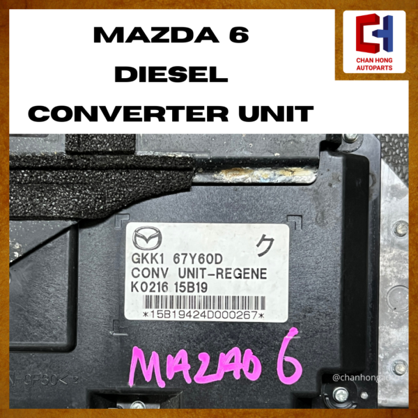Mazda 6 Diesel Converter Unit [GKK1 67Y60D][Original from Japan][Used] - Image 2