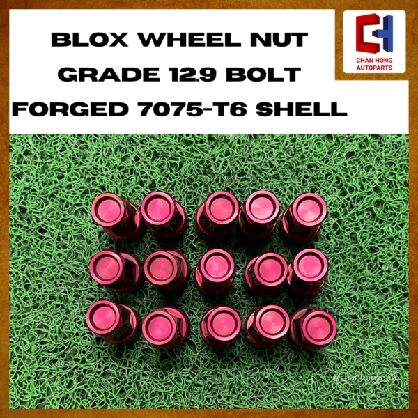 Blox Wheel Nut Grade 12.9 Bolt Forged 7075-T6 Shell [Used] - Image 2