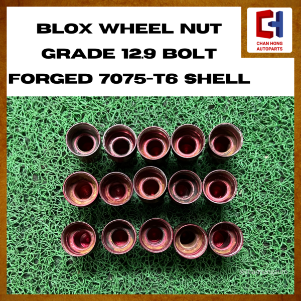 Blox Wheel Nut Grade 12.9 Bolt Forged 7075-T6 Shell [Used] - Image 3