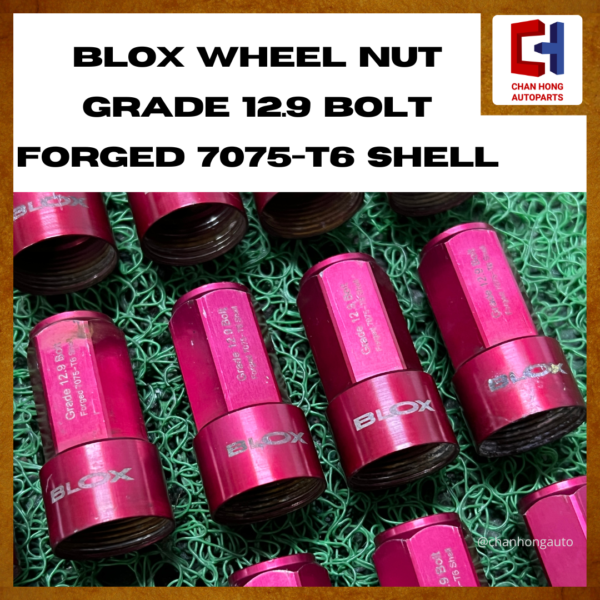 Blox Wheel Nut Grade 12.9 Bolt Forged 7075-T6 Shell [Used] - Image 4