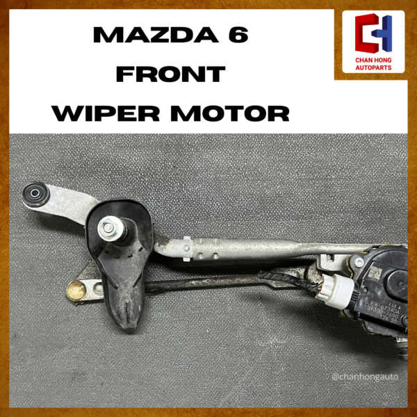 Mazda 6 Front Wiper Motor [GJE8-67340A][Original from Japan][Used] - Image 3
