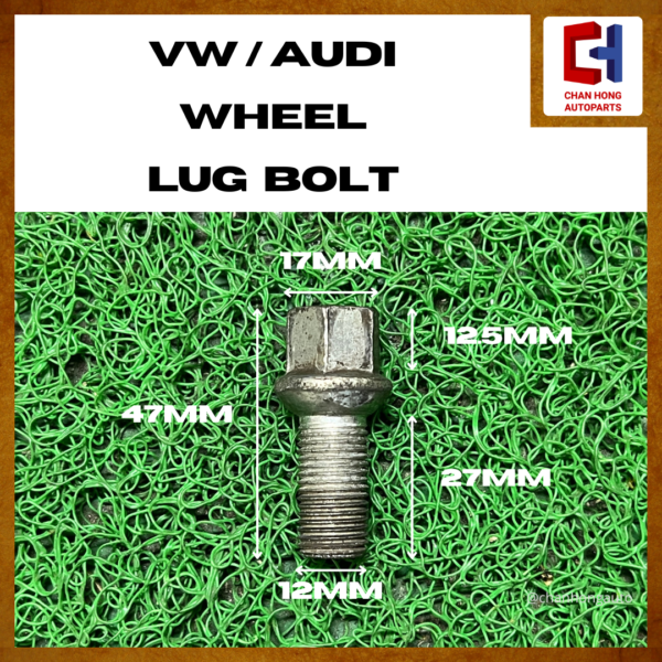 VW / Audi Wheel Lug Bolt F02 [Used] - Image 4
