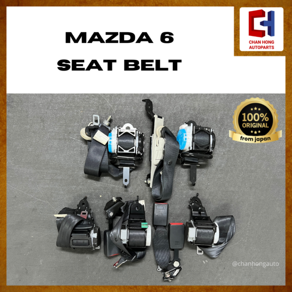Mazda 6 Seat Belt [Original from Japan][Used]