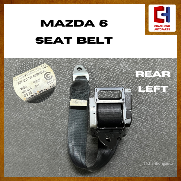 Mazda 6 Seat Belt [Original from Japan][Used] - Image 7