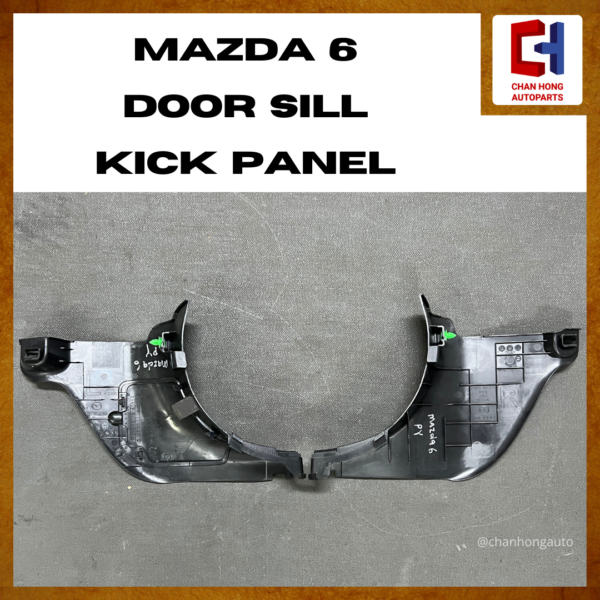 Mazda 6 Door Sill Kick Panel [GHP9-68390 / GHP9-68370][Original from Japan][Used] - Image 2