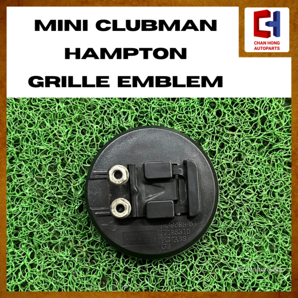 MINI Clubman Hampton Grille Emblem [7238085-03][Original][Used] - Image 2