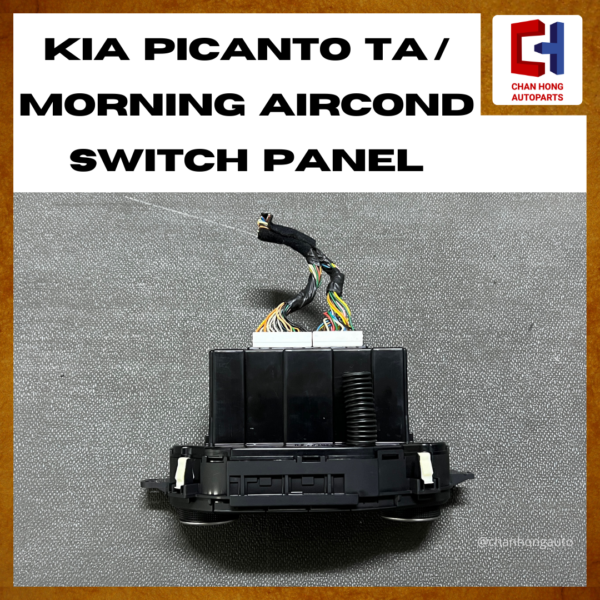 Kia Picanto TA / Morning Aircond Switch Panel [97250-1Y800][Original from South Korea][Used] - Image 3