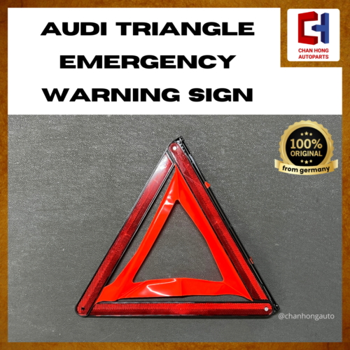 Audi Triangle Emergency Warning Sign [27R034006 / 8K0860251][Original from Germany][Used]