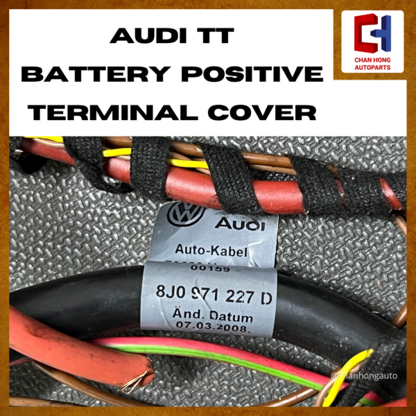 Audi TT Battery Positive Terminal Cover [KB8J4590][Original from Germany][Used] - Image 5