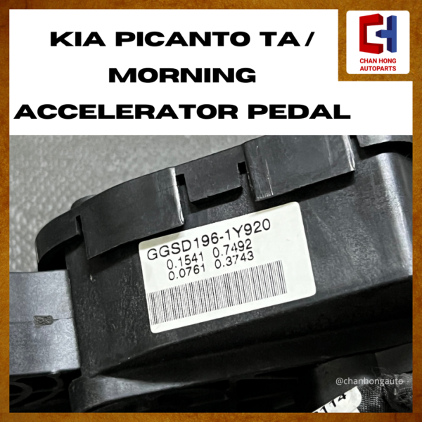 Kia Picanto TA / Morning Accelerator Pedal [Original from South Korea][Used] - Image 3