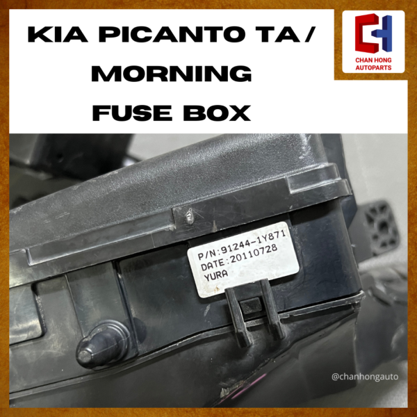 Kia Picanto TA / Morning Fuse Box [91950-1Y710][Original from South Korea][Used] - Image 5