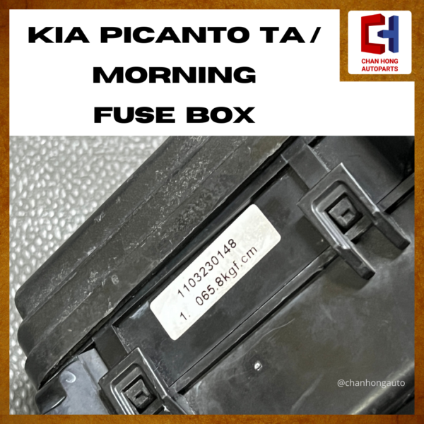 Kia Picanto TA / Morning Fuse Box [91950-1Y710][Original from South Korea][Used] - Image 6