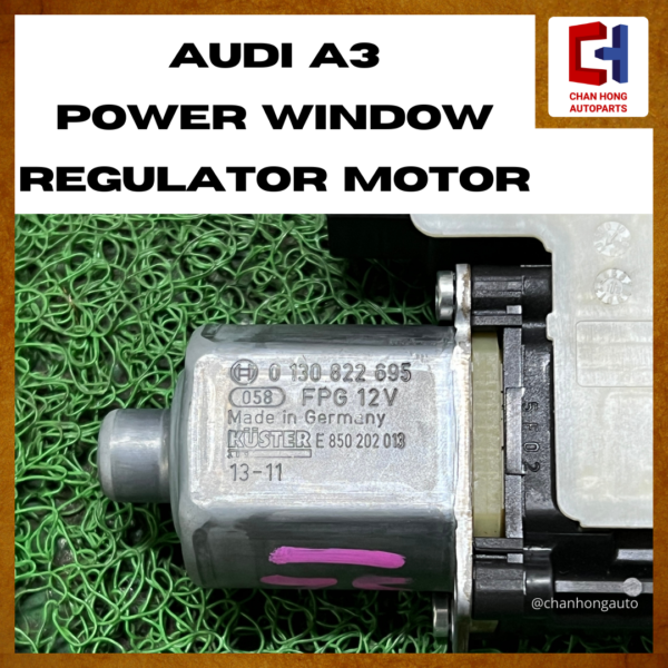 Audi A3 Power Window Regulator Motor [0130822695 / 5Q0959811][Original from Germany][Used] - Image 3