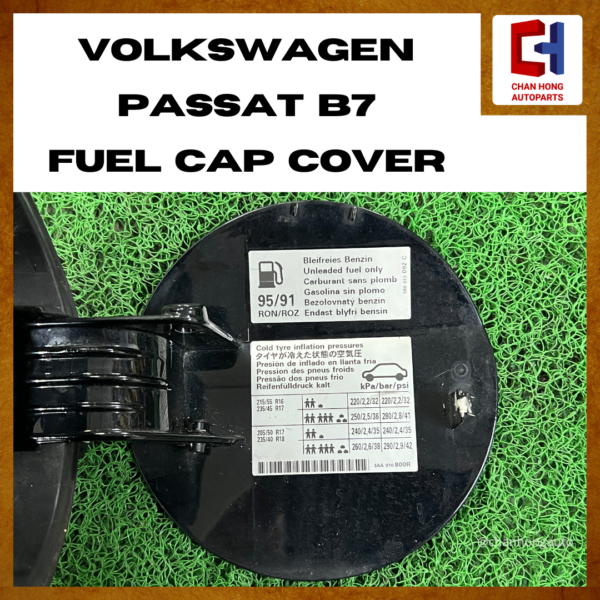 Volkswagen Passat B7 Fuel Cap Cover [3AE 809 857][Original from Spain][Used] - Image 4